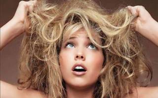 Эффект одуванчика: как усмирить пушащиеся волосы. Блог полезных советов: как убрать пушистость волос