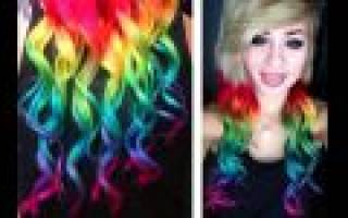 Как покрасить искусственные волосы: проверенные способы. Как покрасить искусственные волосы