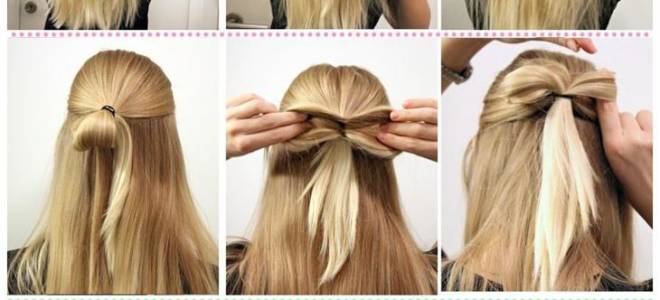 Как завязать красиво волосы. Высокий пучок с плетением. Как красиво заколоть волосы невидимками по бокам двумя способами