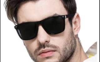 Очки для разных типов лица для мужчин. Мужские солнцезащитные очки